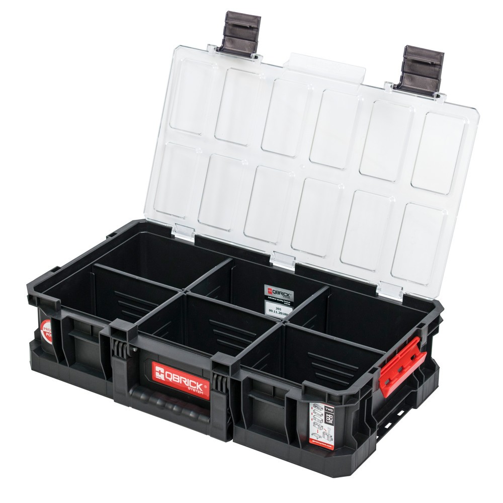 BASIC box na náradie SYSTEM TWO ORGANIZER FLEX Plus, v × š × h 145 × 560 × 320 mm