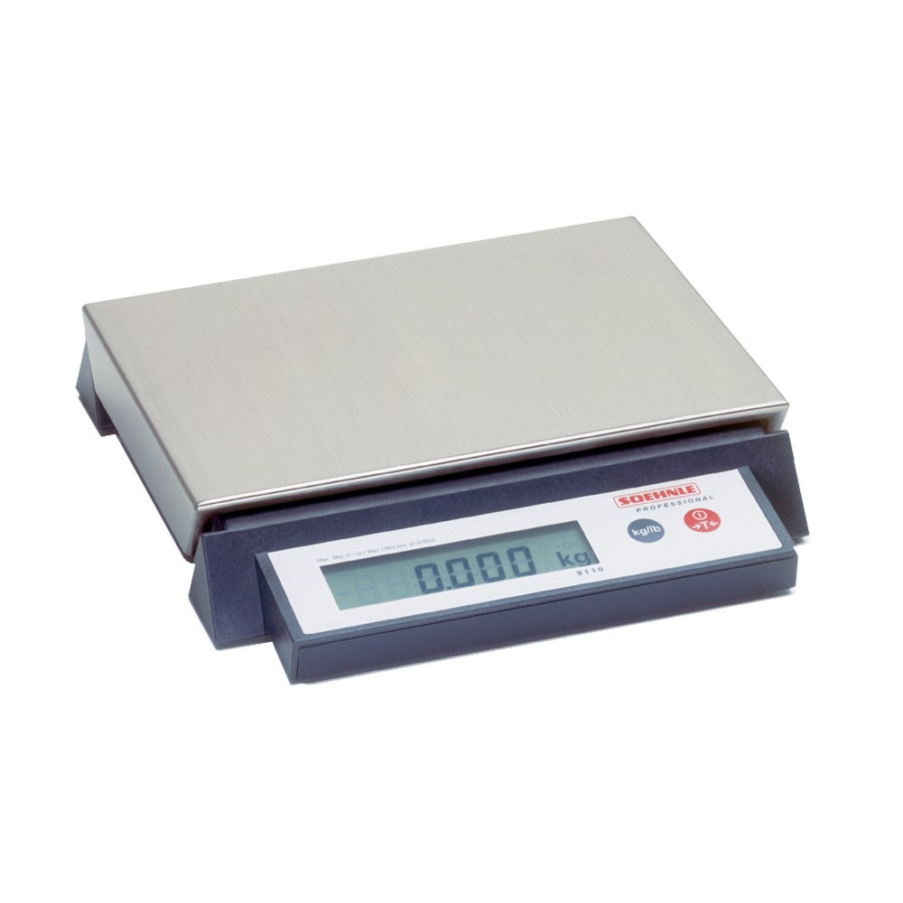 Kompaktná váha SOEHNLE, Š x H 295 x 210 mm, rozsah hmotnosti max. 12 kg