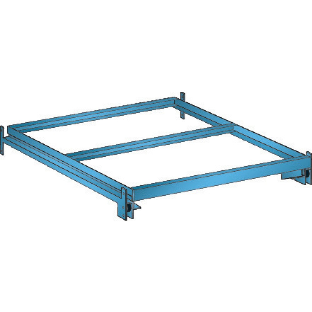 LISTA nosnosť regálu 1000 kg Rozkladací rám š xH 890 x 860 mm 65% Rozťahovateľný