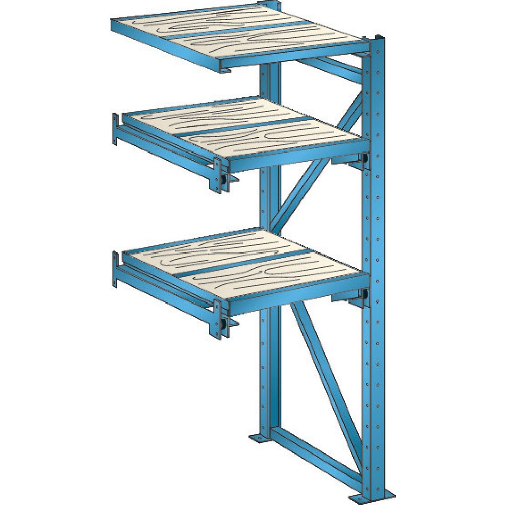 LISTA ťažký výsuvný stojan, prídavné pole, šírka vložky 890 mm, hĺbka 860 mm