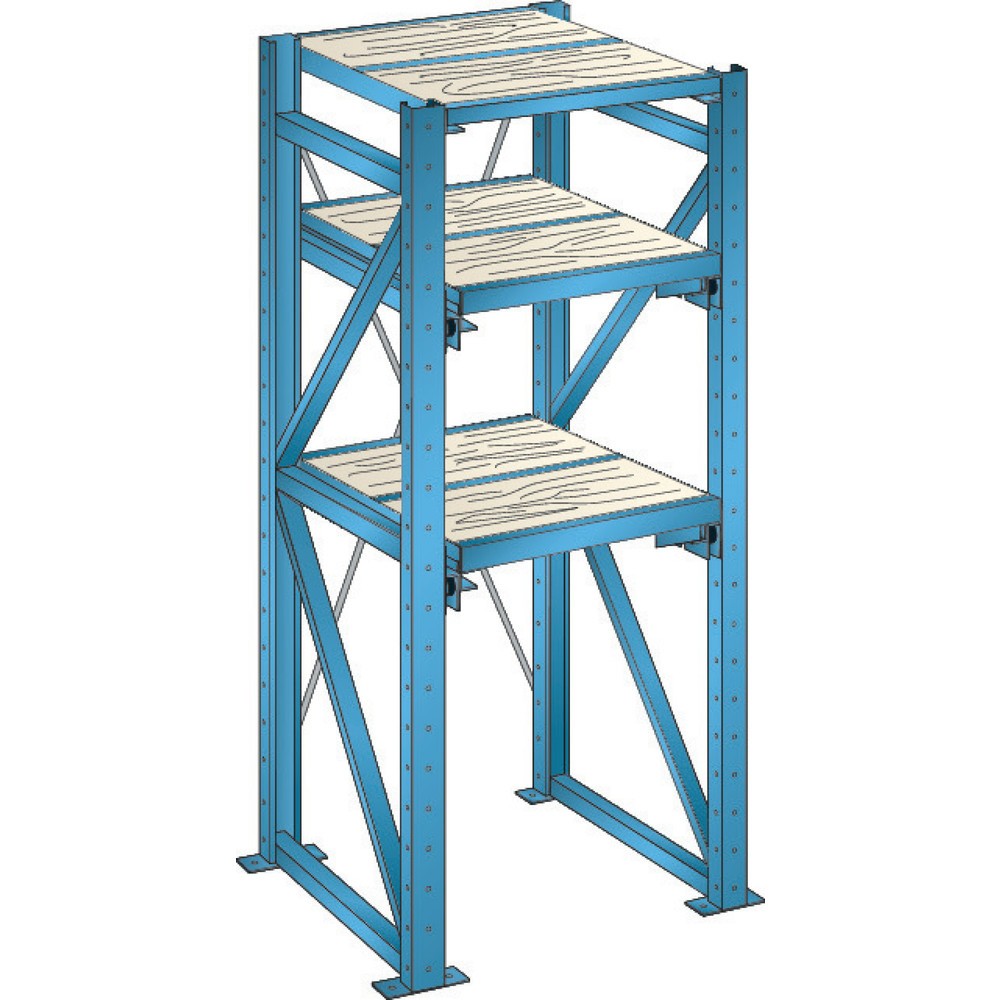 LISTA ťažký výsuvný stojan, základné pole, šírka vložky 890 mm, hĺbka 860 mm