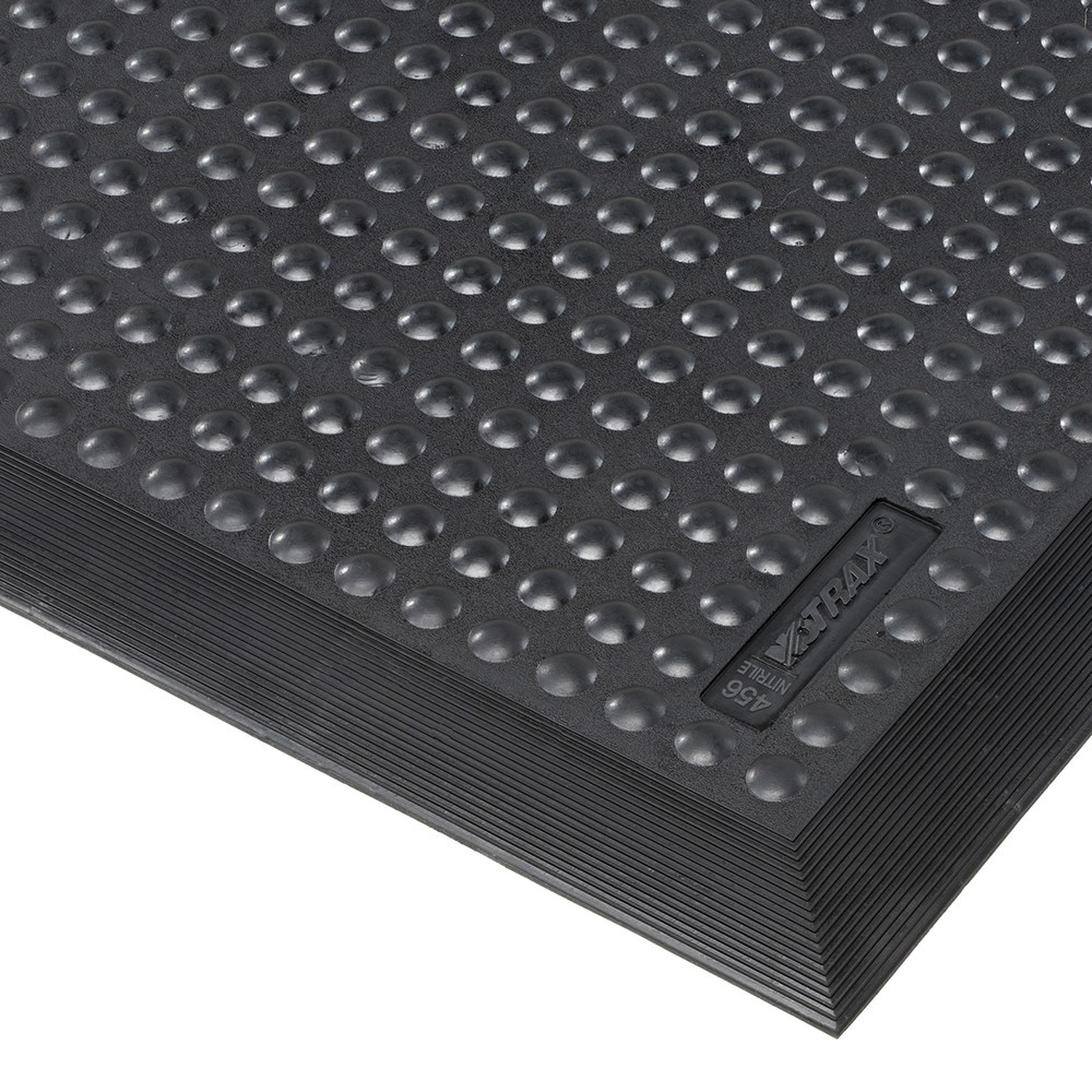 Protiúnavová rohož NoTrax Skystep™ Nitrile, š × h 600 × 900 mm, čierna